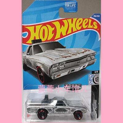 风火轮 '68雪佛兰CHEVY EL CAMINO皮卡2000首版ZAMAC铁底1:64车模