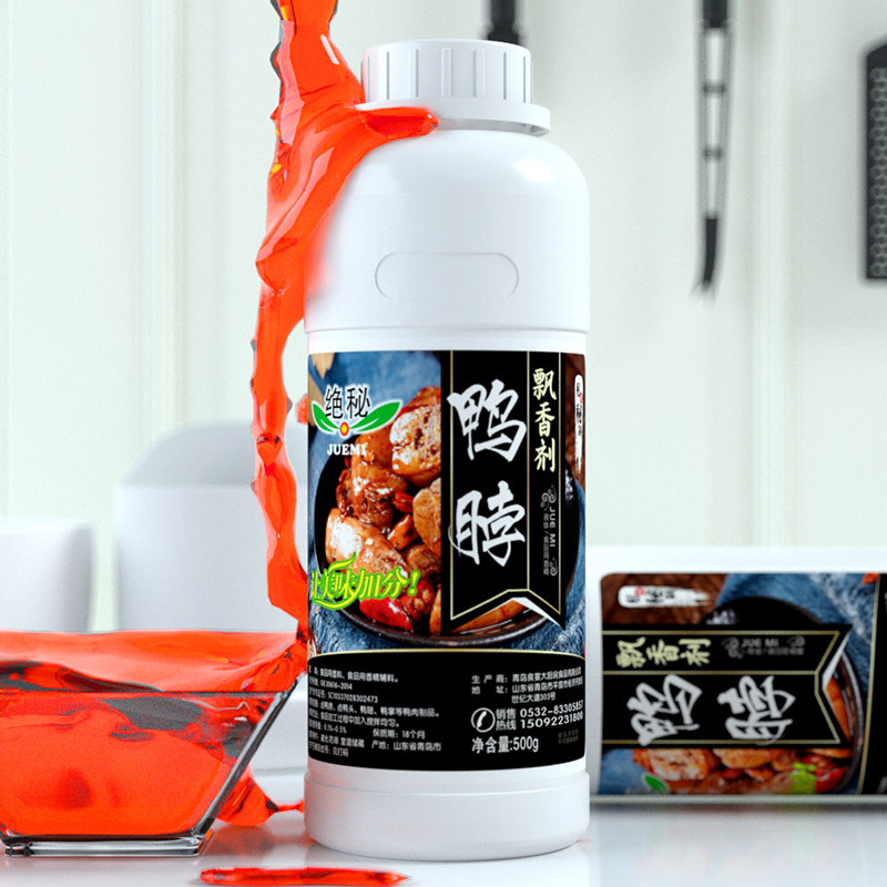 鸭脖飘香剂头绝秘鸭肠卤味鸭翅货精武鸭腿鸭肉增香剂秘制调味配料