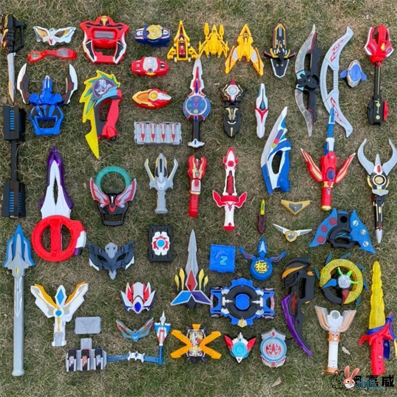 奥特变身器特利迦艾克斯曼赛罗欧布泽塔捷德战斗仪刀枪剑头镖武器
