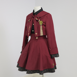 FGO日服FES11迦勒底学院制服COS红色娄希、梅芙、酒吞童子套装