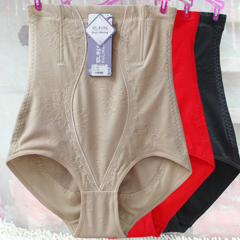 春夏薄棉高腰收腹裤女款产妇紧身塑身美体提臀红色内裤束腹束缚裤,女士内衣/男士内衣/家居服,女三角裤,淘宝优惠券,粉丝福利购,淘宝优惠卷