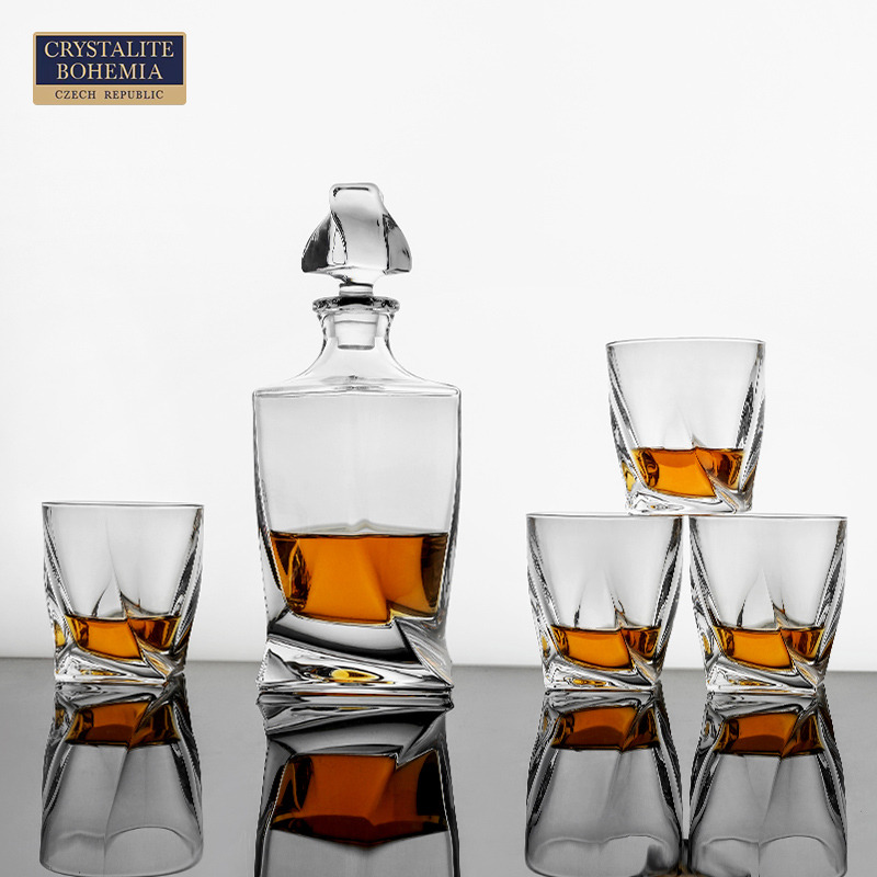 BOHEMIA捷克进口波西米亚水晶玻璃 威士忌洋酒酒具套装 家用高档