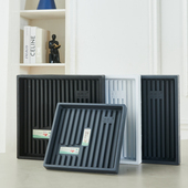 花博士新款 正品 家用正方形花盘底座大号接水盘加厚塑料花盆托盘