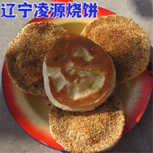 东北辽宁朝阳凌源特产凌源烧饼小米玉米黄豆面混合