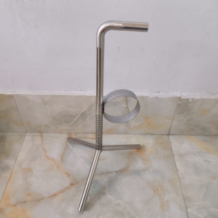 检测站尾气分析仪 流量分析仪喇叭口 流量计管支架