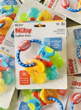 Nuby努比宝宝硅胶磨牙冰牙胶