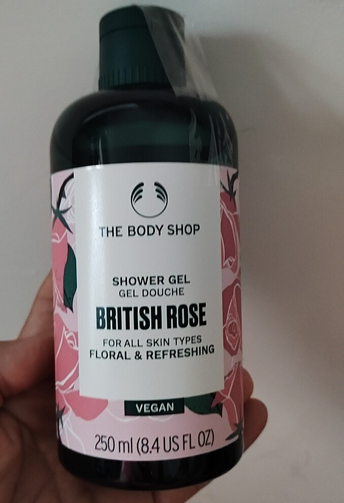 英国THE BODY SHOP英伦玫瑰香氛沐浴露250ML滋润留香TBS沐浴露