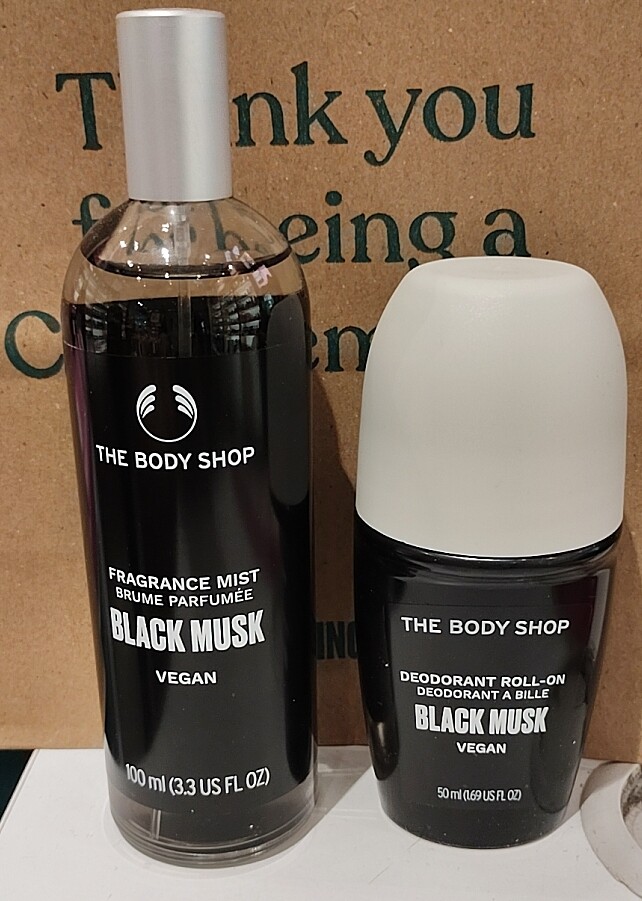 英国The body shop黑麝香新包身体保湿喷雾香水持久淡香香氛