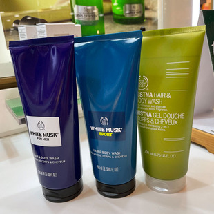 英国THE BODY SHOP基斯特纳KISTNA 男士沐浴露洗发露二合一200ML