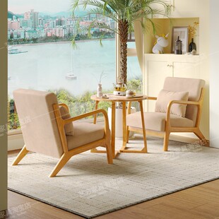 阳台茶几椅子三件套休闲椅子轻奢高级感一桌二椅喝茶桌子精致桌椅