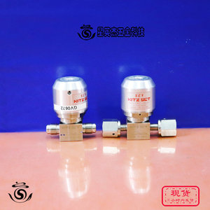 SCV KITZ北泽气动波纹管阀1/4VCR FVCR 10K-1/4in. 0.4~~0.7Mpa
