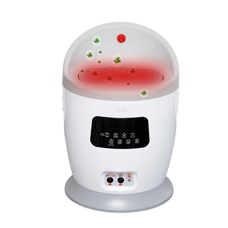 兴起干湿两用熏蒸仪折叠坐灸仪养生脉冲微电熏蒸凳按摩温熏调理器