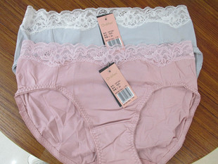 专柜正品性感蕾丝中腰女士薄款棉质性感舒适内裤OP7281吊牌99