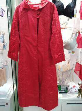 断码清仓不退不换专柜正品婚庆命年大红色家居服吊牌899