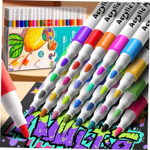 acrylic marker pen 丙烯马克笔肤色丙烯笔 diy paint