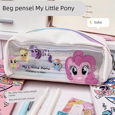 case Plastic pen bag student pencil box kids School supplies