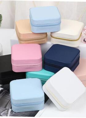 Jewelry box Earrings studs ring Necklace Storage box首饰收纳