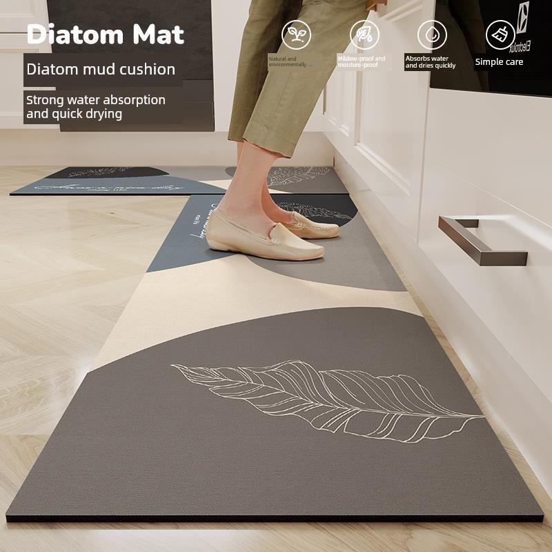 Long Kitchen Mat Bath Carpet Floor Mat Doormat Absorbent Rug