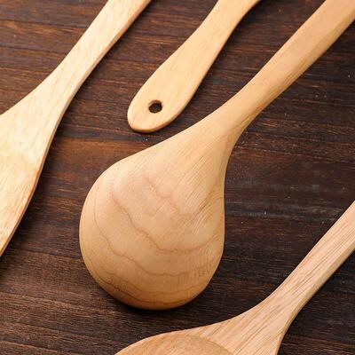 Wooden spatula pan stir fry spatula pot Fried spatula spoon