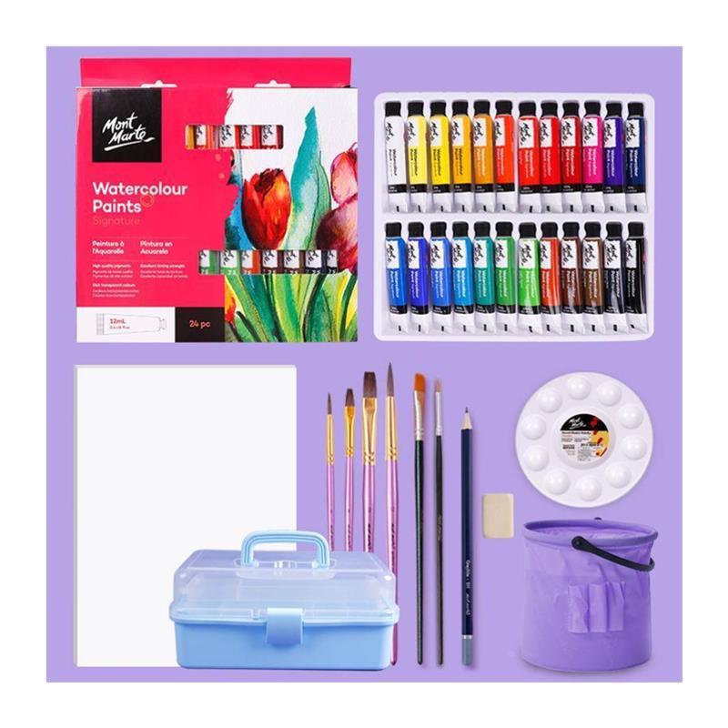 蒙马特水彩颜料集水粉颜料水彩