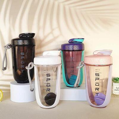 Smart Shake Gym Protein Shaker Mixer Cup Blender Bottle Wit