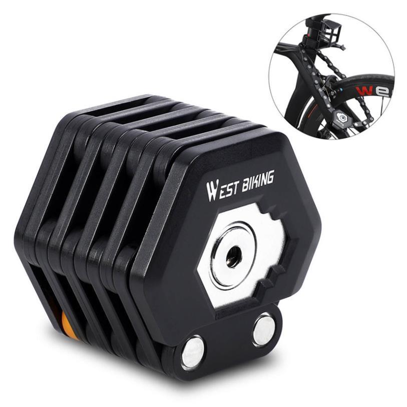 Hamburg Foldable Bike Lock防盗锁Alloy Bicycle Anti-Theft 1