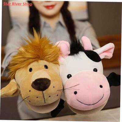 Hand Finger Puppet Kawaii Animal Plush Doll Educational Baby