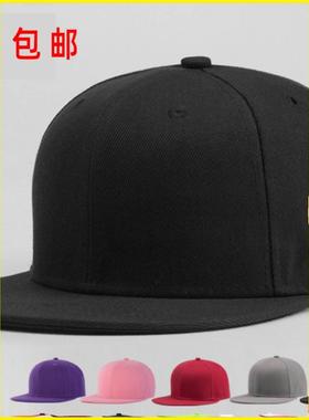 hip hop flat cap women men hat Pure color 嘻哈帽 caps hats