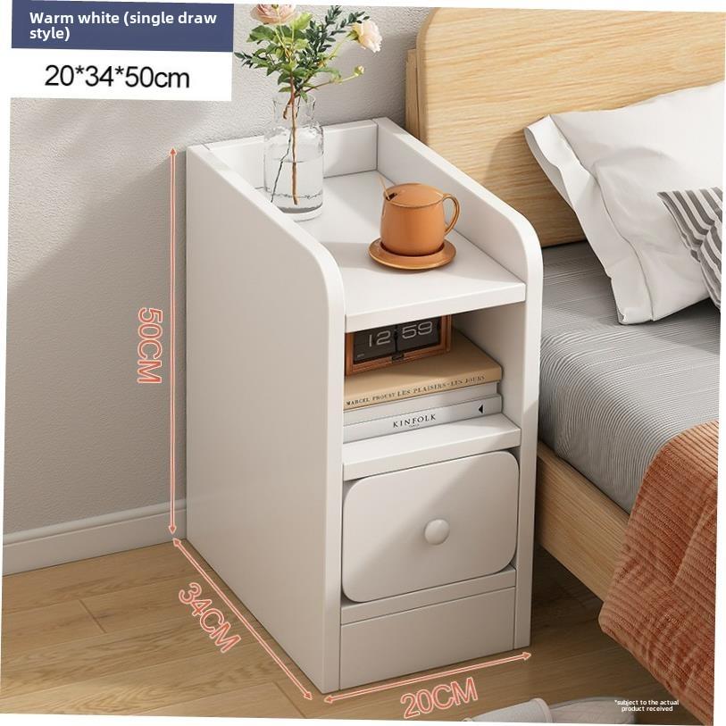Nightstand small Bedside cabinet sofa side drawer table