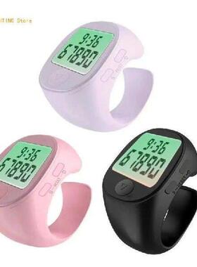Portable Finger Rings Tally Counter with Integrated C