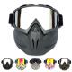 Glasses Fog with Face Ski Anti Removable Mask Skiing