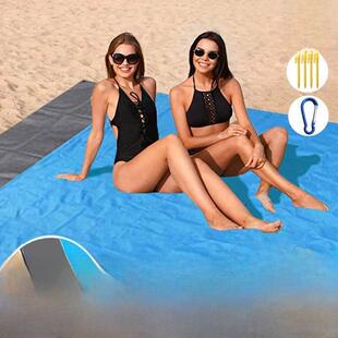 200x210CM Large Beach Mat Anti Sand-free Beach Towel Anti