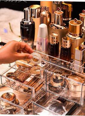 acrylic cosmetic box transparent clear make up organizer