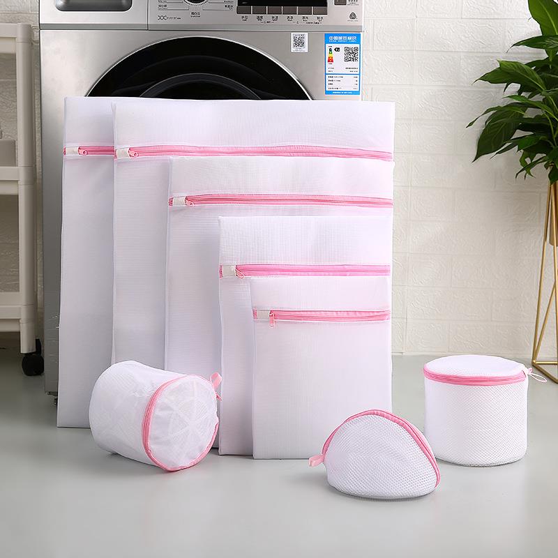 11 Size Mesh Laundry Bag Polyester Home Organizer Coarse Net