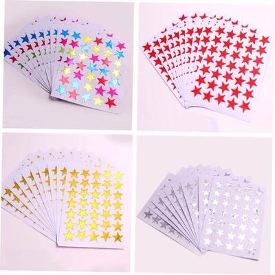 10 Sheets/pack Star Series Decorative Stickers DIY Stationer