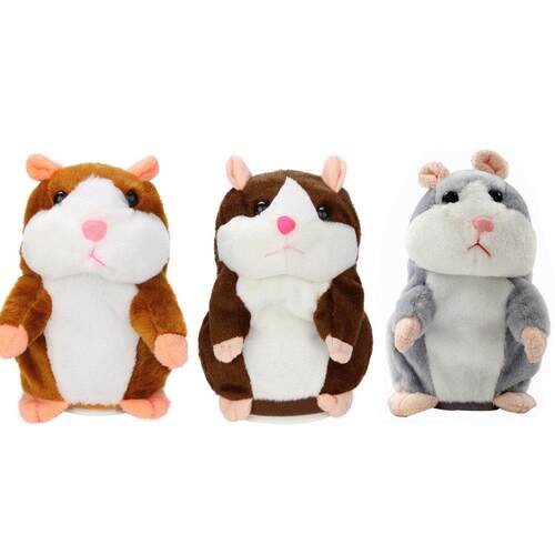 Kids Talking Hamster Mouse Pet Plush Toy Hot Cute Speak Talk