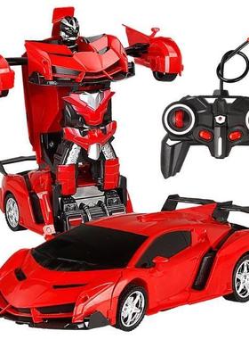 Remote control toy car Children's Toys Deformation toy c