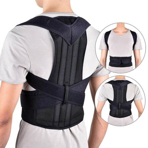Back Posture Corrector Shoulder Lumbar Brace Spine Support