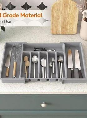 Cutlery Box Expandable Kitchen Drawer Organizer Adjustable