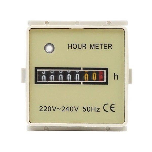 Industrial Hour Meter 220V-240V 50Hz Timers Counter Air