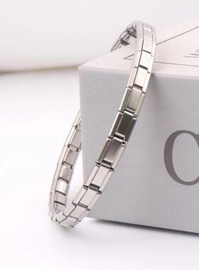 Fashion Stainless Steel Bracelet Italian Charm Women Jewelry