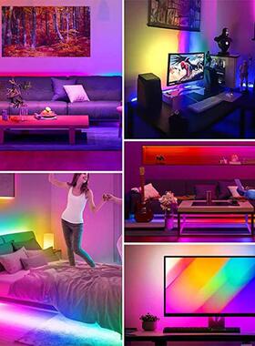 Led灯带20M Led灯供房间5V Rgb胶带2835 5050 15M