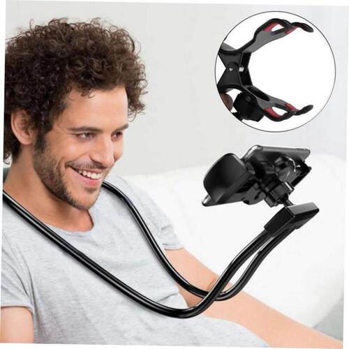 Mobile Phone Holder Lazy Hanging Neck Phone Stand 360 Degree