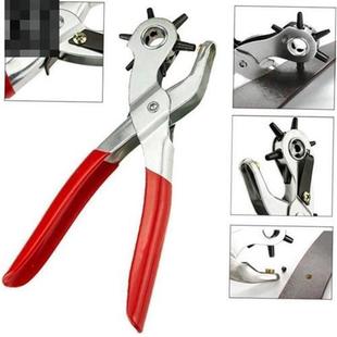 Household Leather Belt Hole Punch Plier Eyelet Puncher1