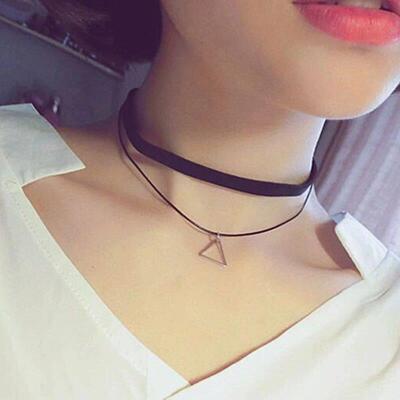 Korean Fashion Velvet Choker Necklace for Women Vintage Sexy