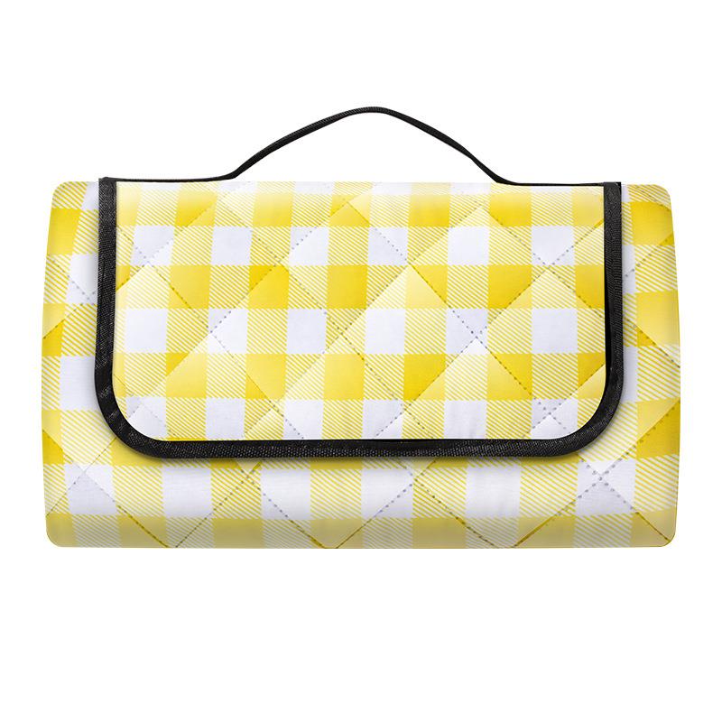 Outdoor Thicken Pad Blanket Camping Beach Plaid Picnic Mat