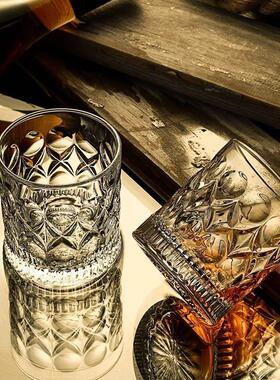 lead-free wine whiskey glass home beer glass cup set europea