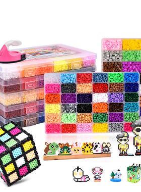 24/72 colors box set hama beads toy 2.6/5mm perler education