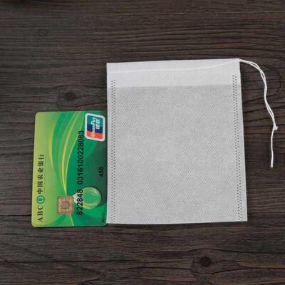 Disposable Drawstring Teabags Empty Tea Bags for Tea Bag