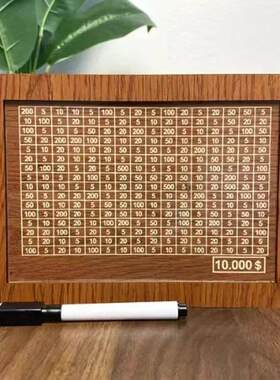 Wooden Piggy Banks, Dollar Cash Boxes, Reusable Assembled Ca